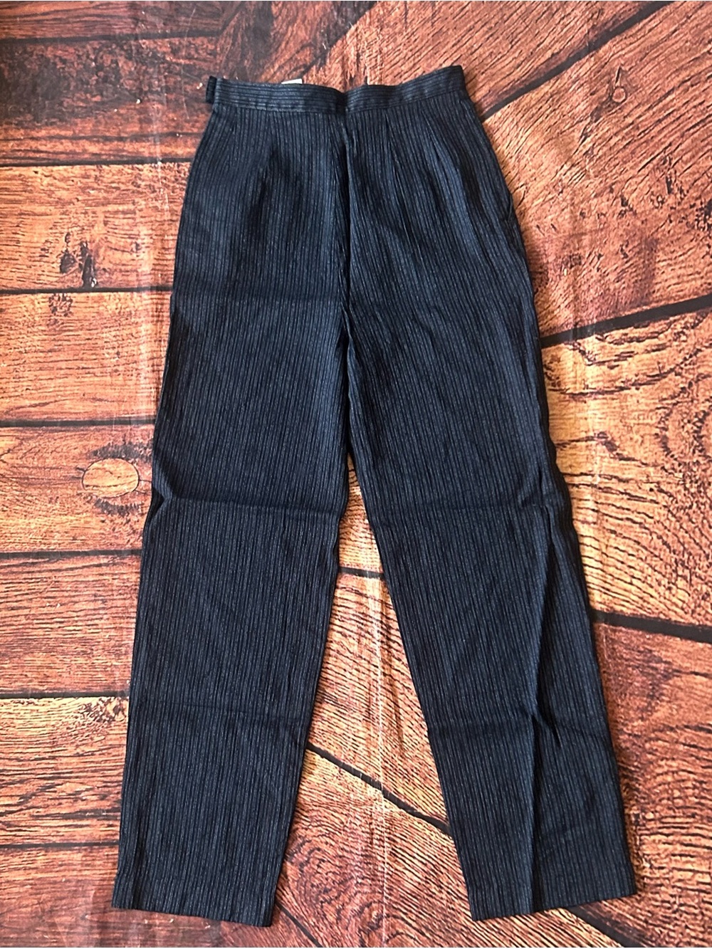 Vintage Lizsport Liz Claiborne Blue High Waisted Pants Size 6
